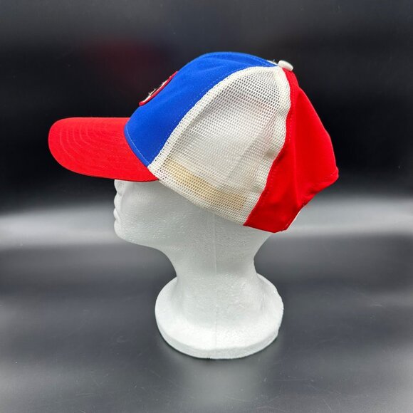 Vintage 1970s Mickey Mouse Cap Hat Snapback Patch Walt Disney Productions Red - Picture 5 of 11